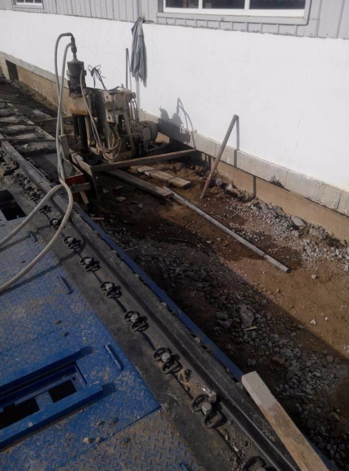 连山注浆治理铁路高路基沉陷病害